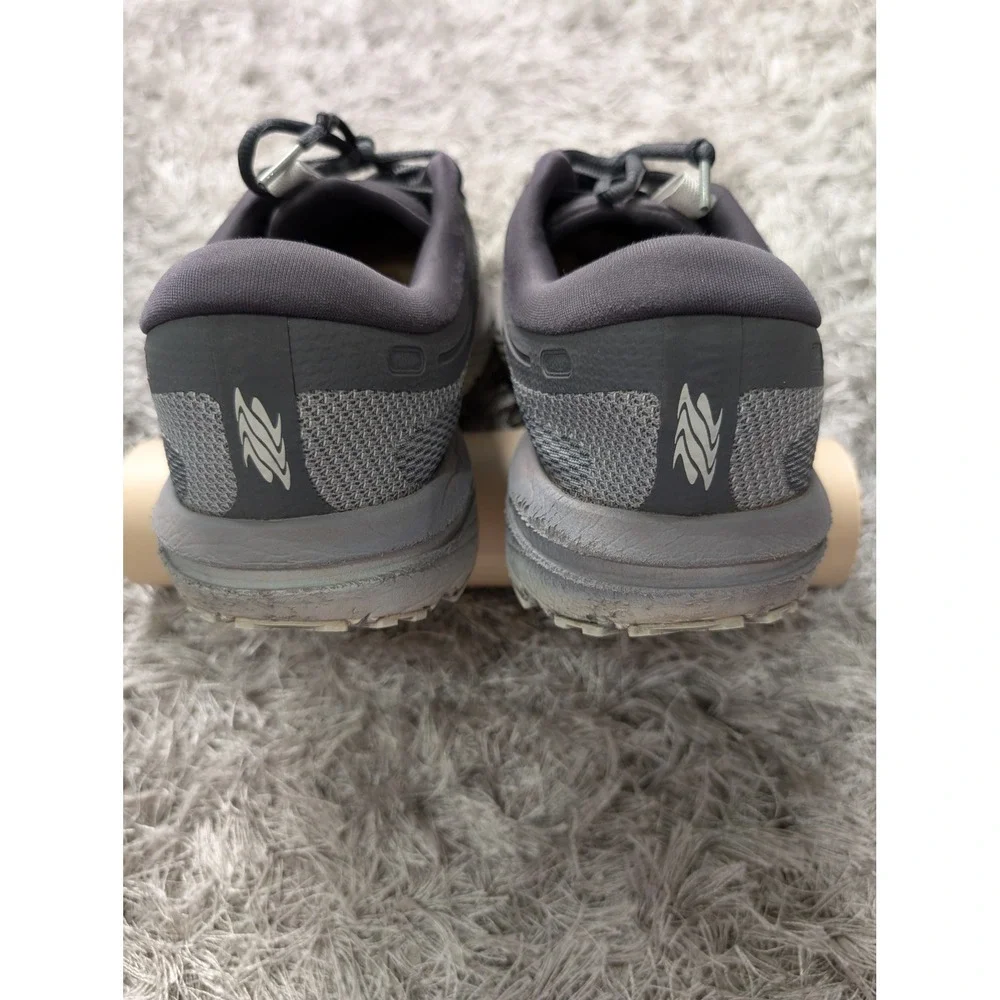 Brooks Mens Revel 7 Running Shoes Grey Ebony White 1104351D014 Size 14